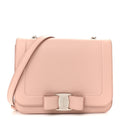 Smooth Calfskin Vara Bow Chain Flap Crossbody Bon Bon