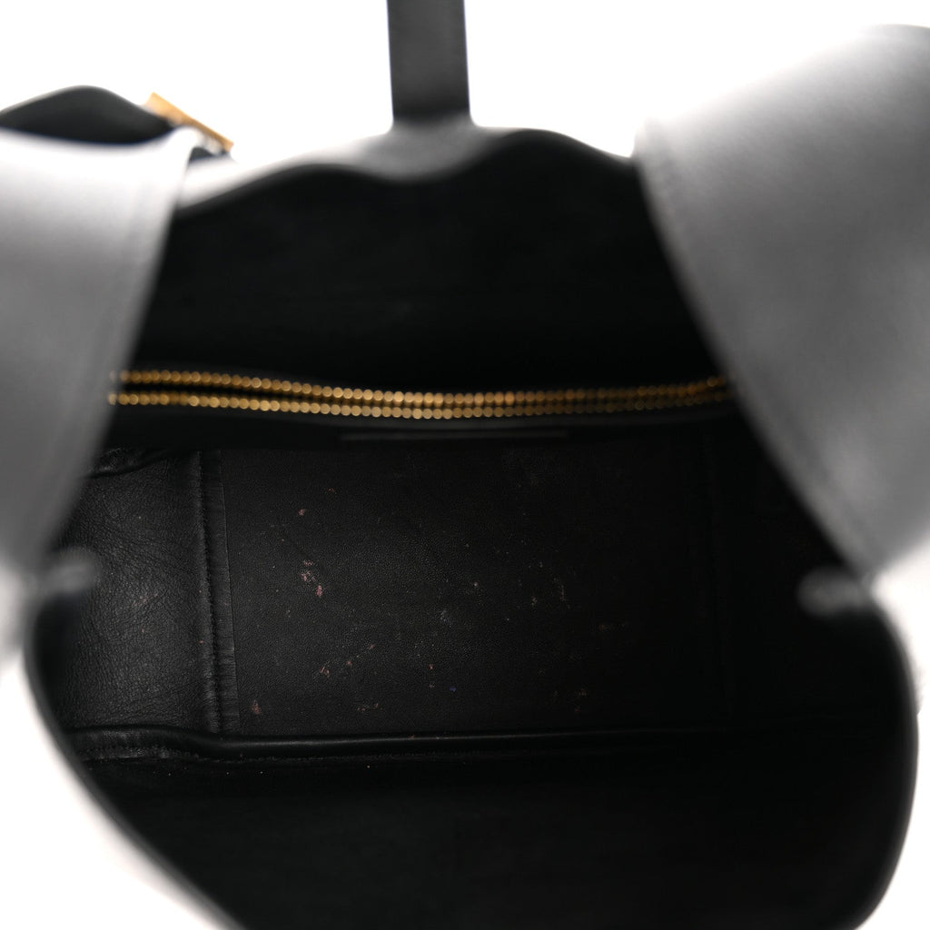 Smooth Calfskin Small Le 5 A 7 Soft Hobo Black