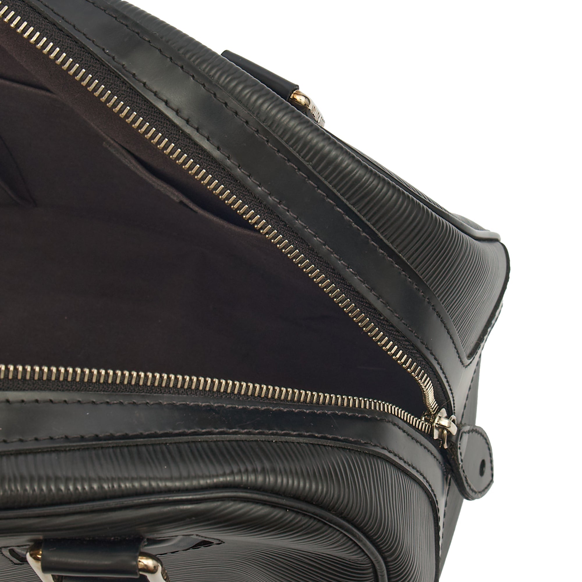 Louis Vuitton Tote Montaigne MM in Black, Epi Leather