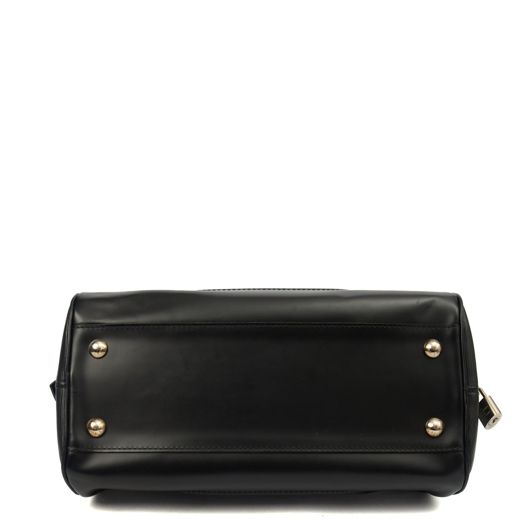 Louis Vuitton Tote Montaigne MM in Black, Epi Leather