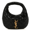 Lambskin Quilted Icarino Bag Black