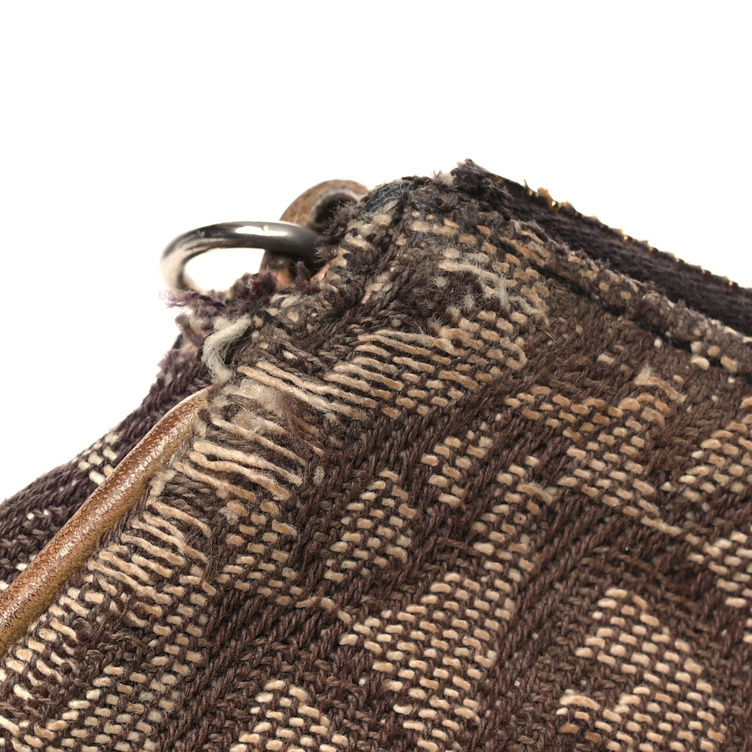 Monogram Mini Saddle Pochette Brown