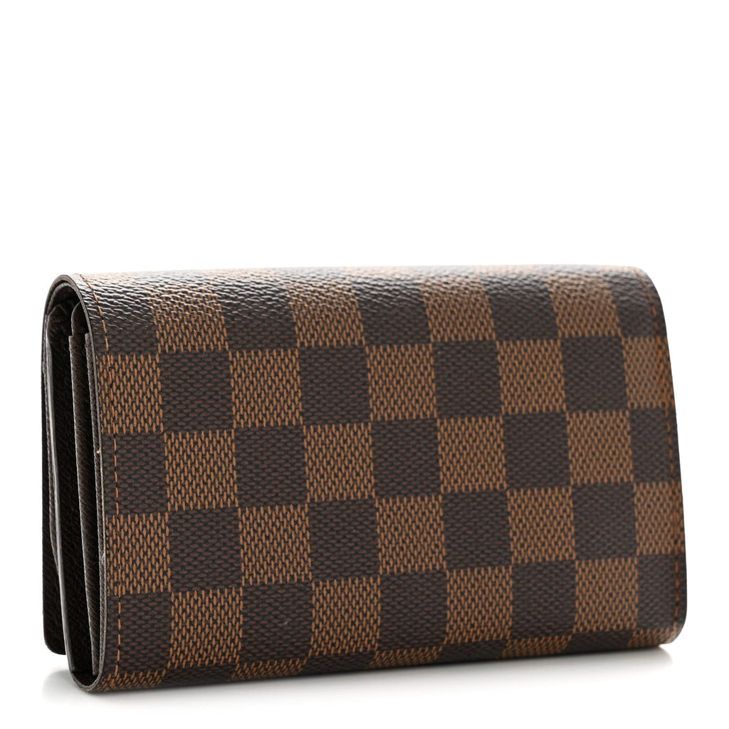 Damier Ebene Porte-Monnaie Billets Tresor Wallet