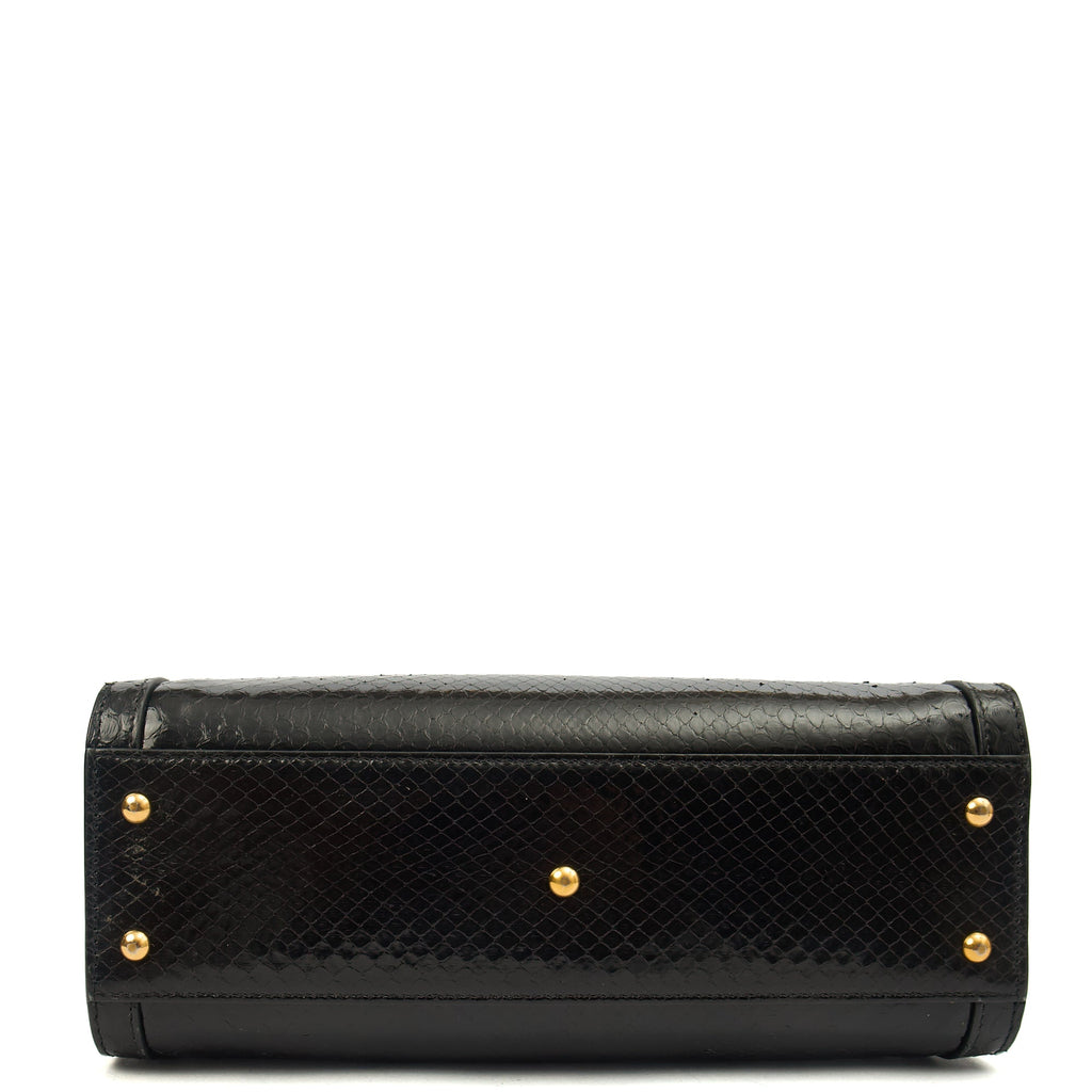 Gucci Tote Diana - Mini in Black, Python Leather