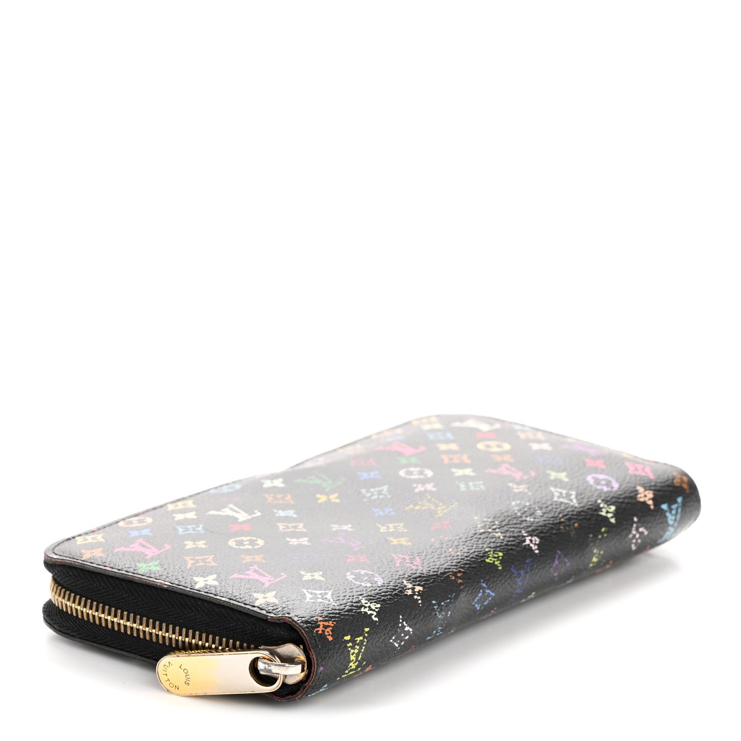 Monogram Multicolor Zippy Wallet Black Grenade