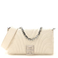 Calfskin Quilted Small 4G Shoulder Bag Ivory