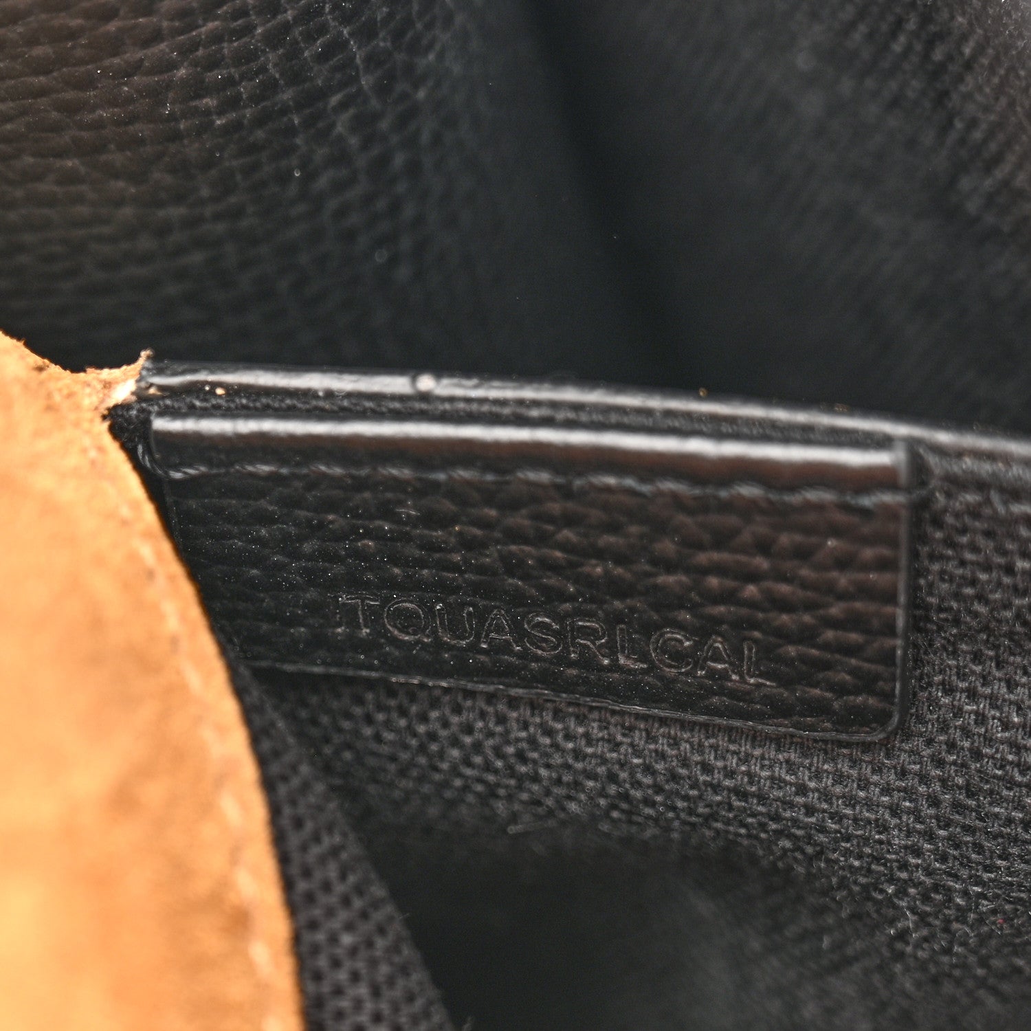 Derby Calfskin House Check Baby Macken Crossbody Bag Black