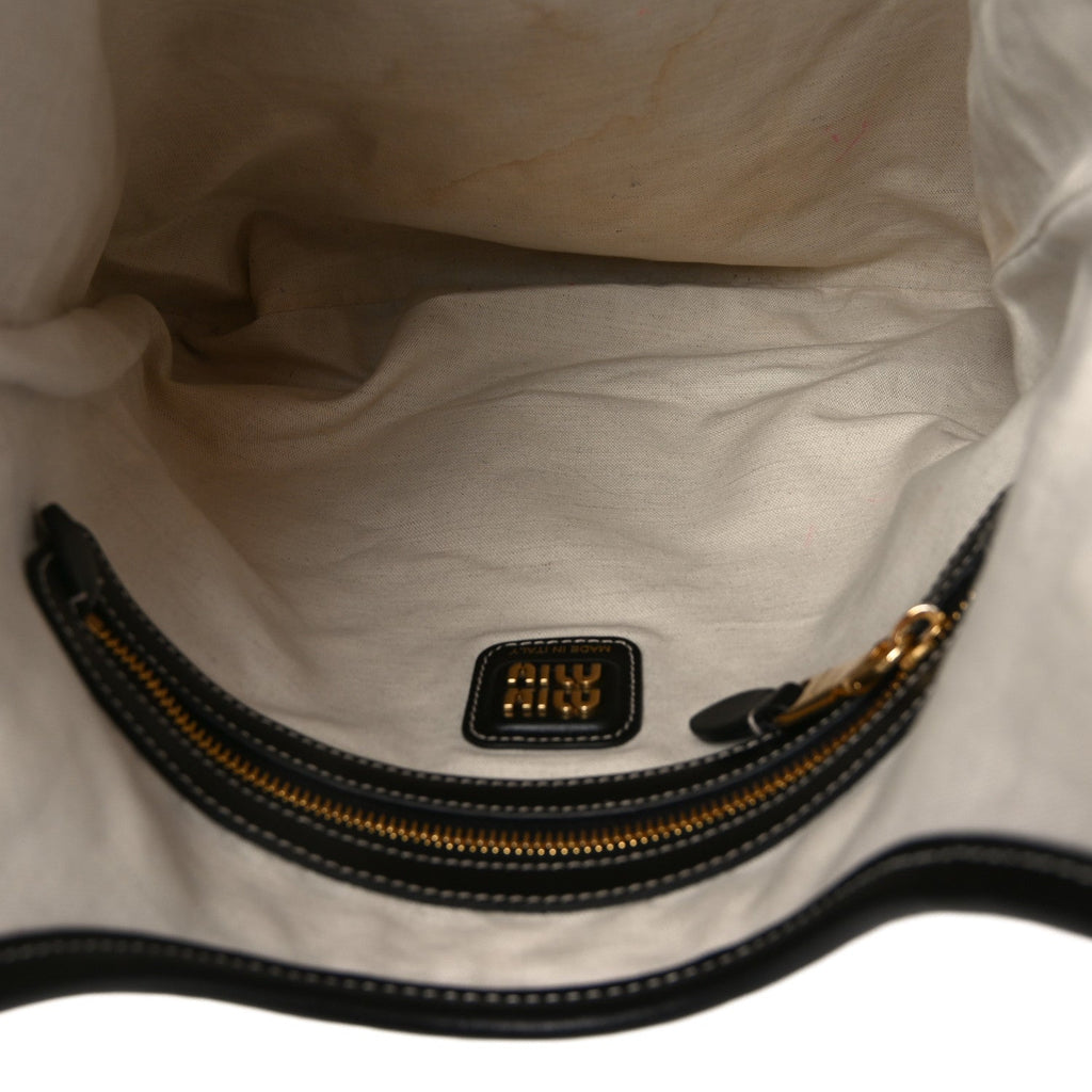 Nappa Ivy Bag Black
