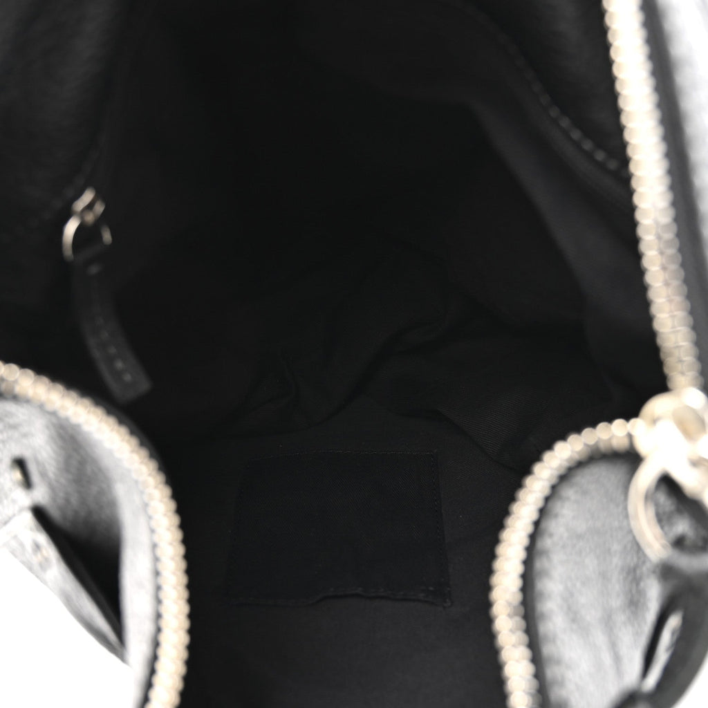 Calfskin Paddington Hobo Black