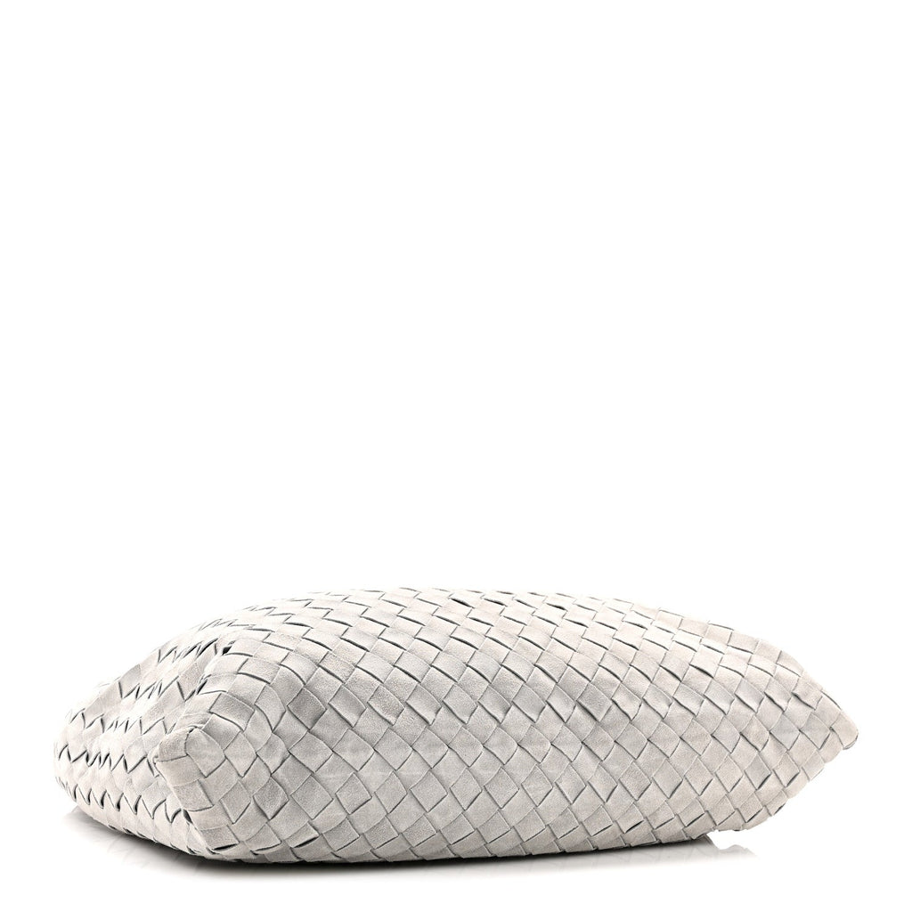 Suede Intrecciato Small Hop Sterling