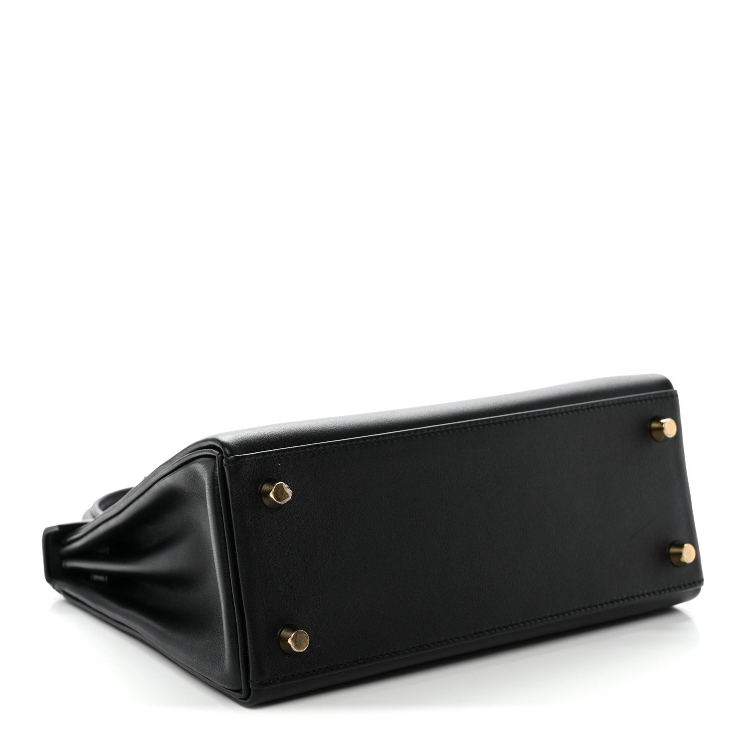 Cheri Calfskin Kelly Retourne 25 Black