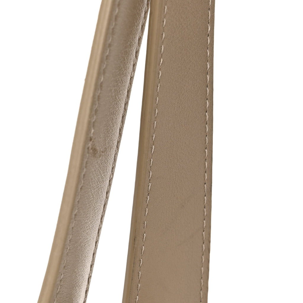 Calfskin Archicannage Medium Essential Tote Beige