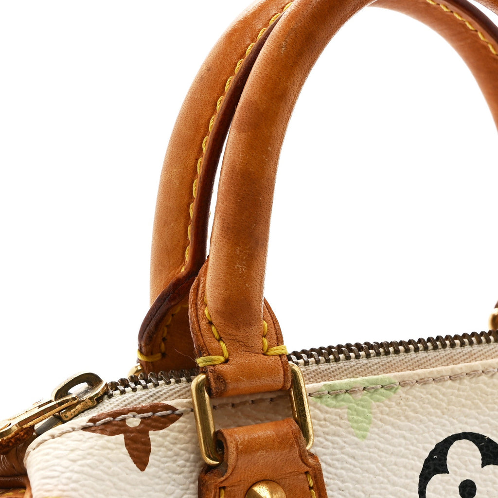 Monogram Multicolor Mini Sac HL Speedy White