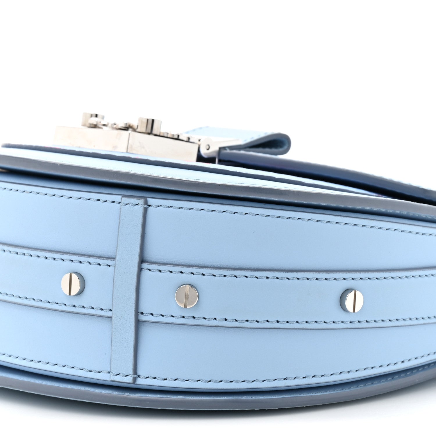 Visetos Mini Patricia Crossbody Bag Light Blue Red