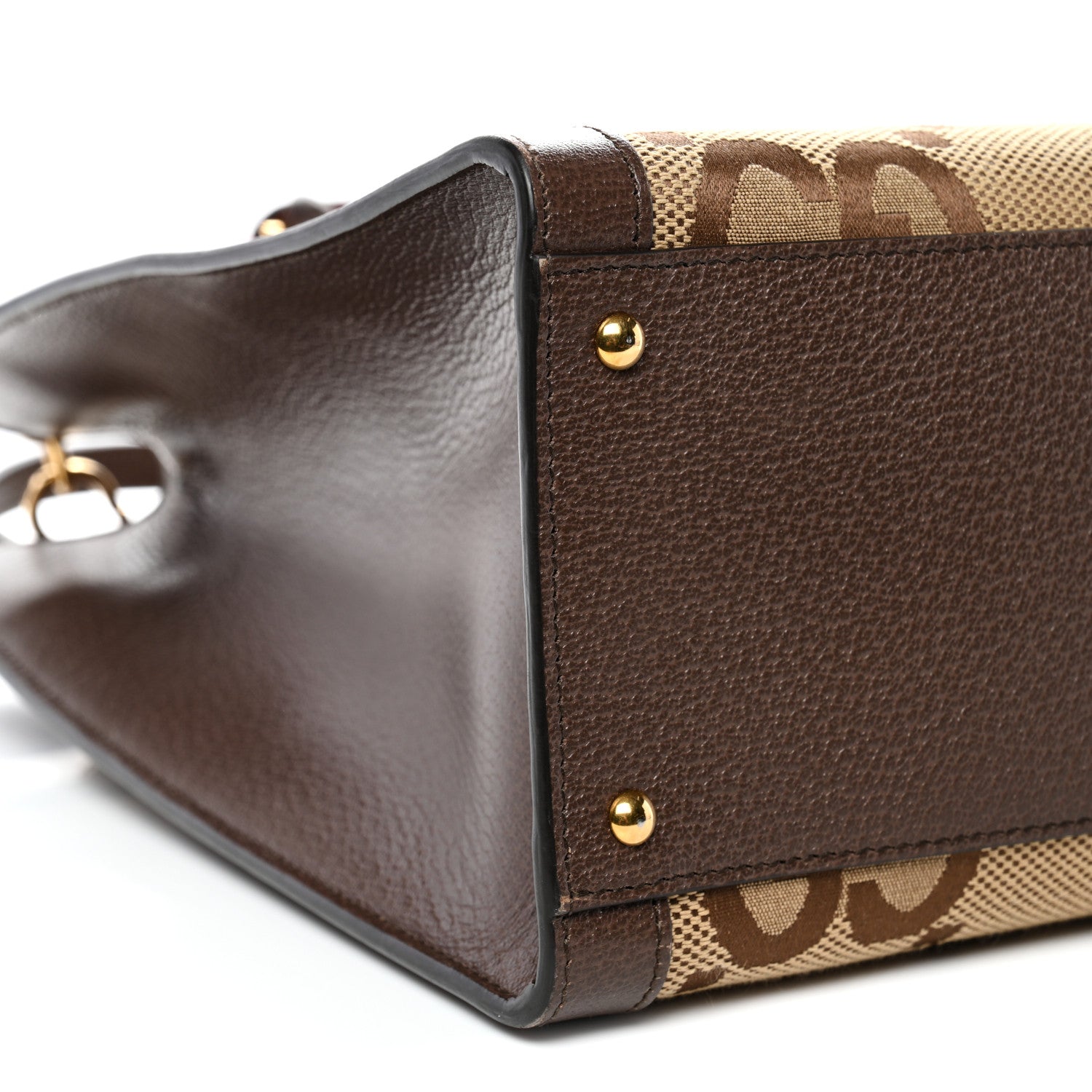Monogram Jumbo GG Textured Dollar Calfskin Medium Diana Tote Bag Camel Ebony New Acero Pomegranate Red