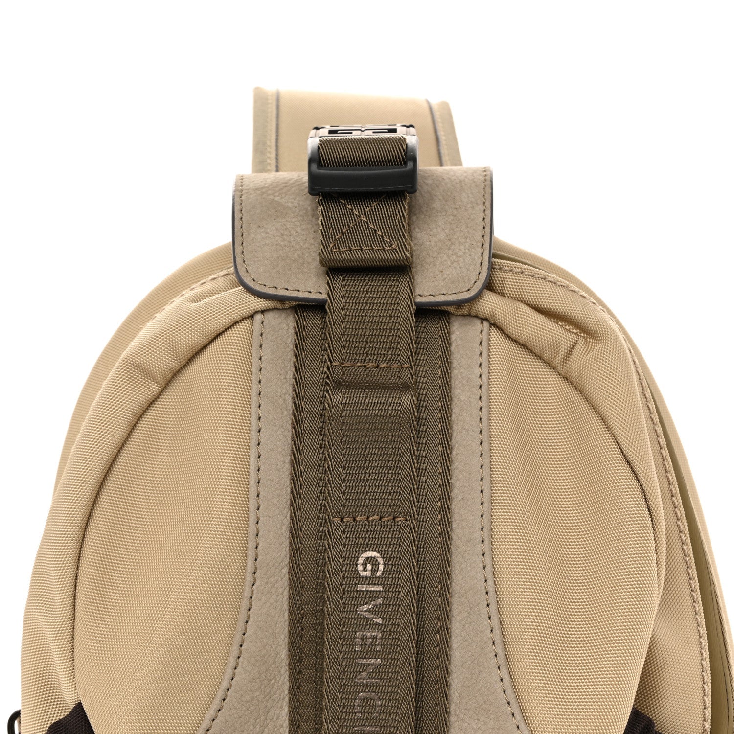 Nylon Nubuck G-Trail Small Sling Bag Taupe Anthracite Sand