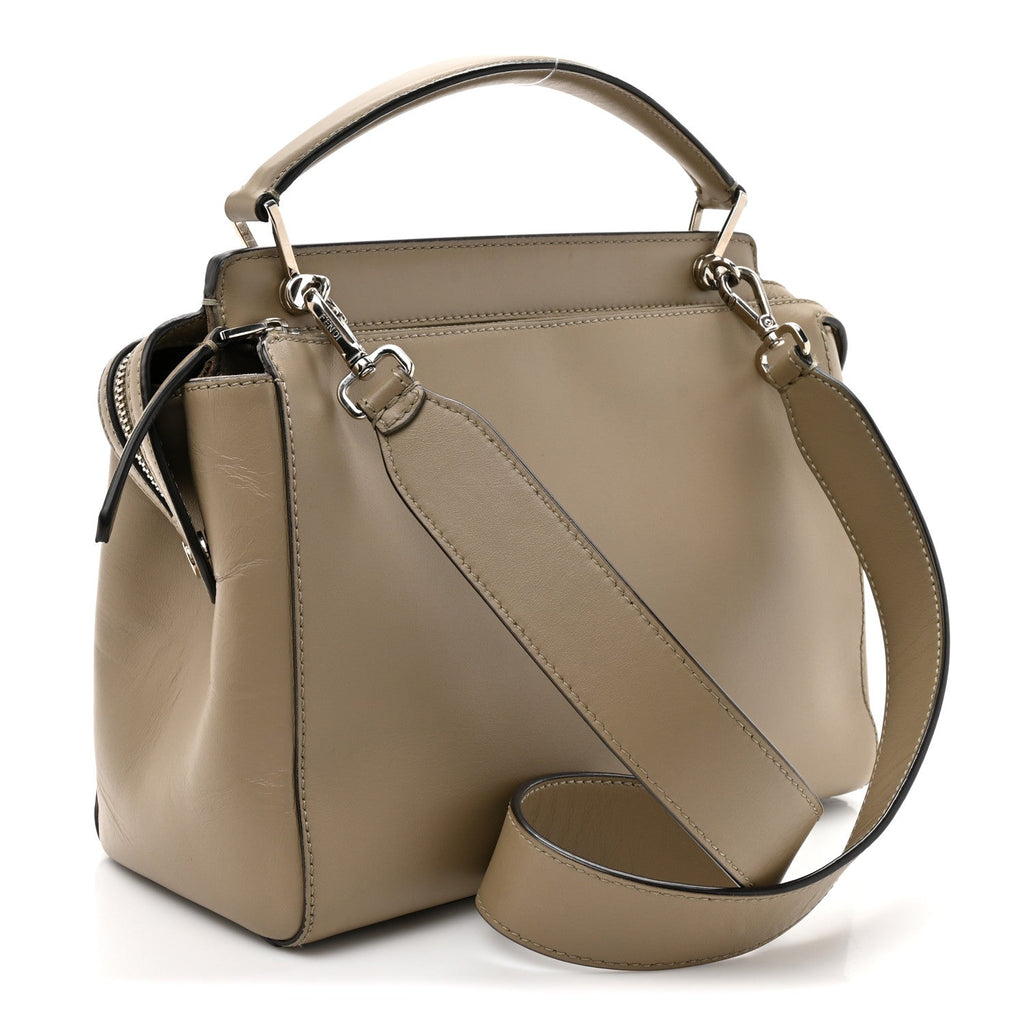 Vitello Baltico Dolce DotCom Satchel Tortora Papavero