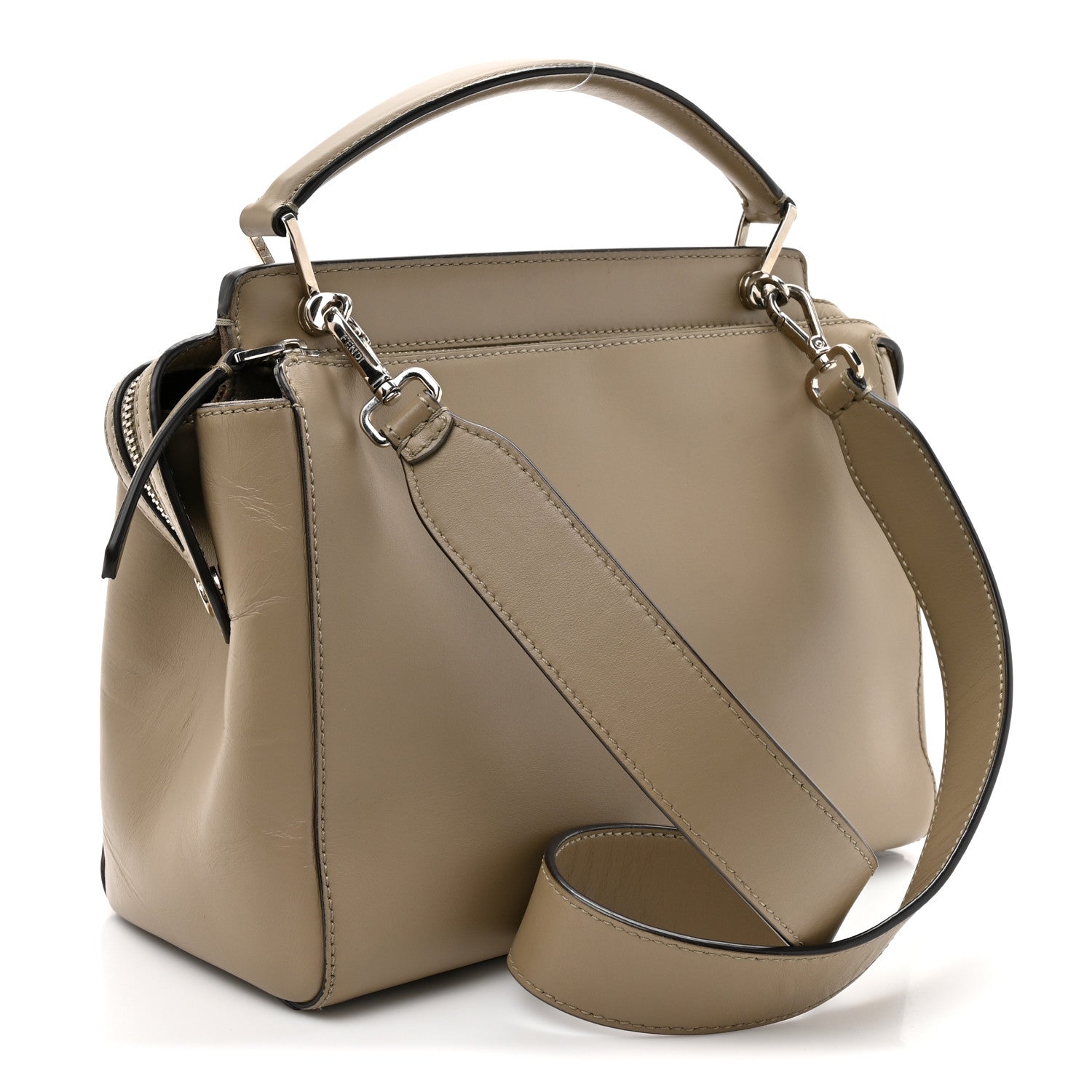 Vitello Baltico Dolce DotCom Satchel Tortora Papavero