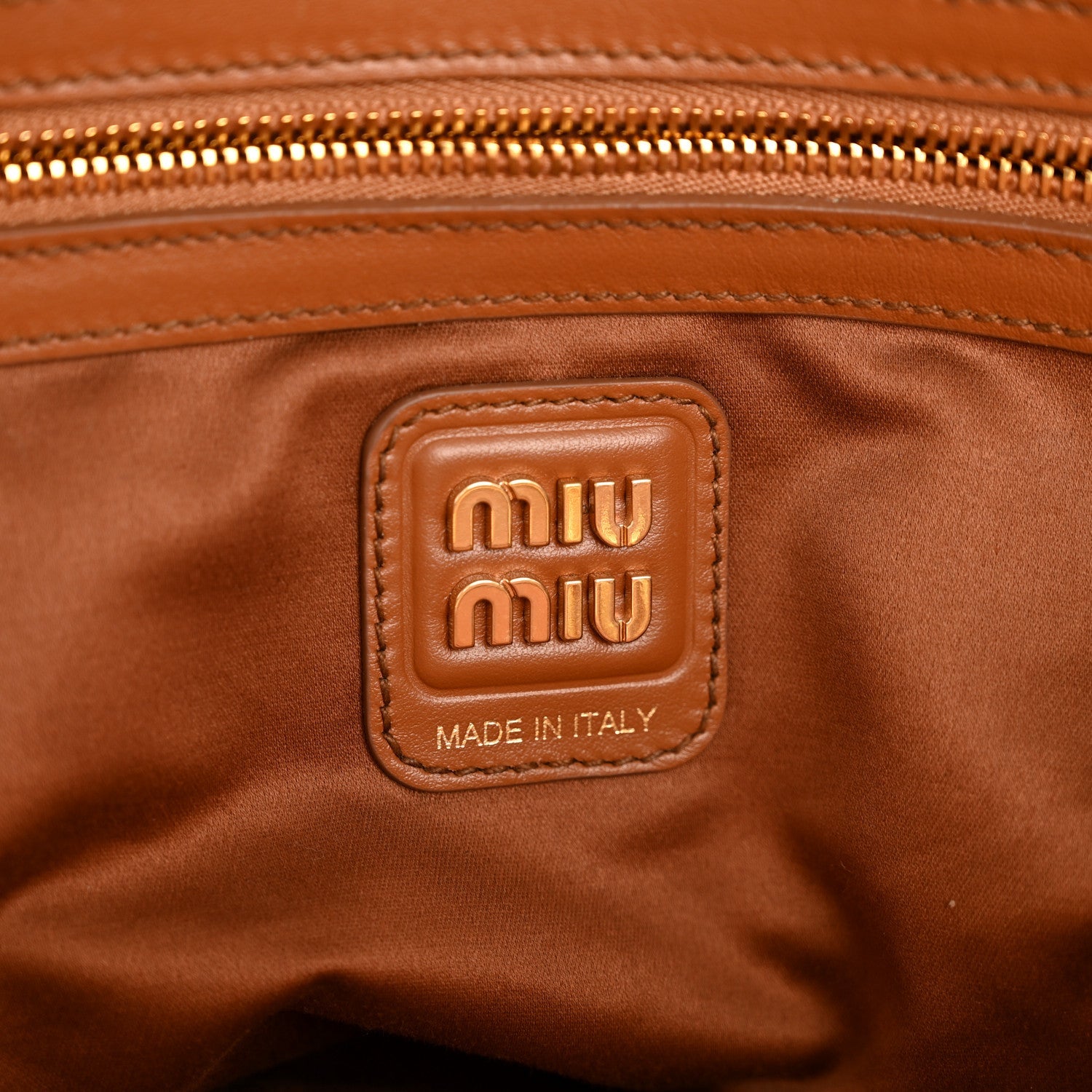 Soft Calf Softy Large Beau Top Handle Bag Cognac