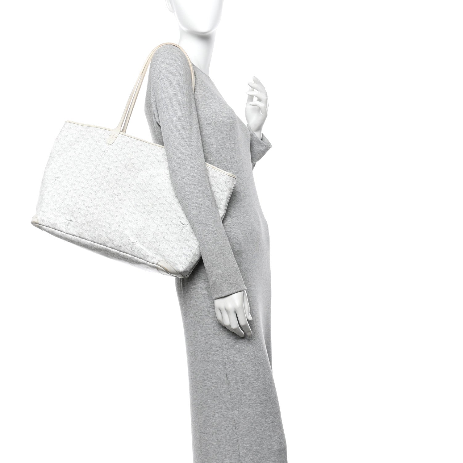 Goyardine Artois MM White
