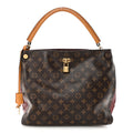 Monogram Python Ostrich Gaia Bordeaux