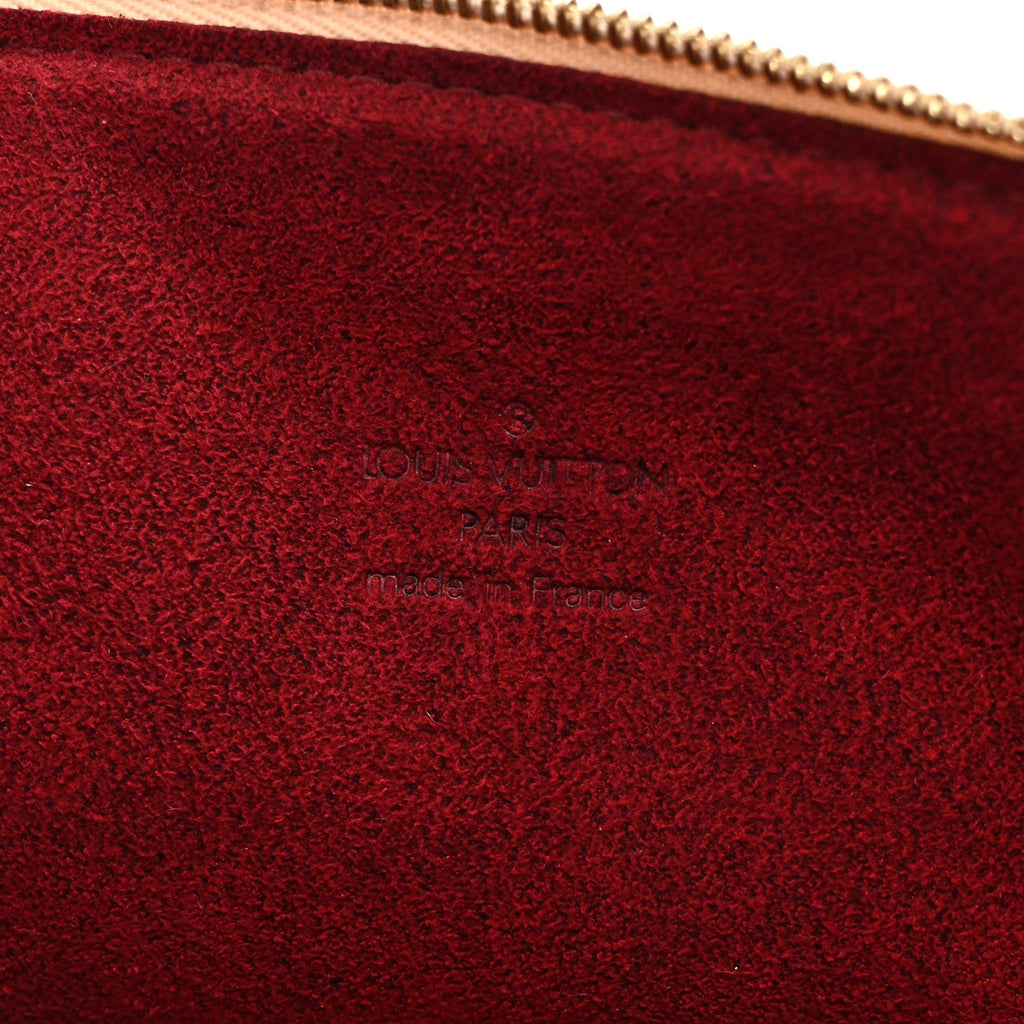 Monogram Multicolor Pochette Accessories White
