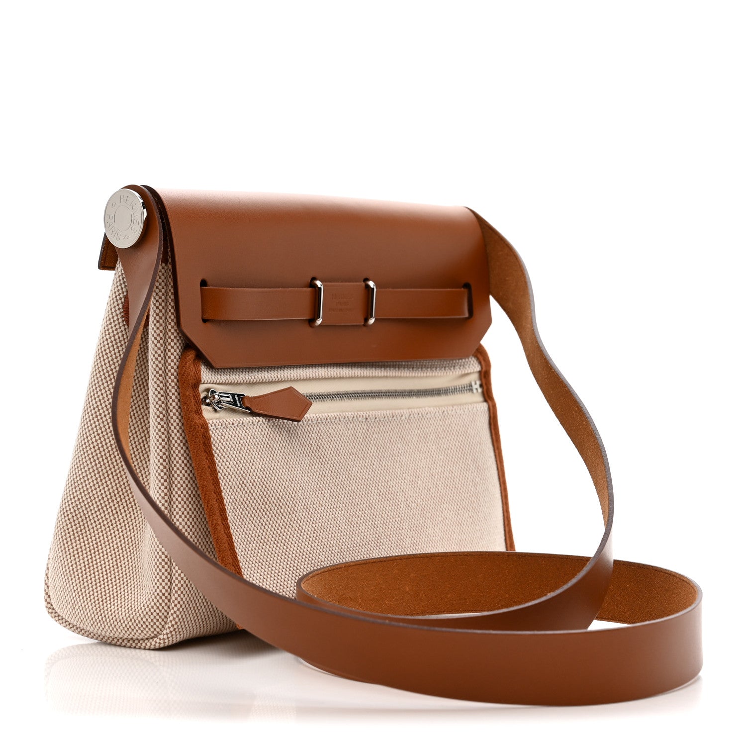 H Viking Vache Hunter Herbag Zip Retourne 20 Ecru Beige Fauve