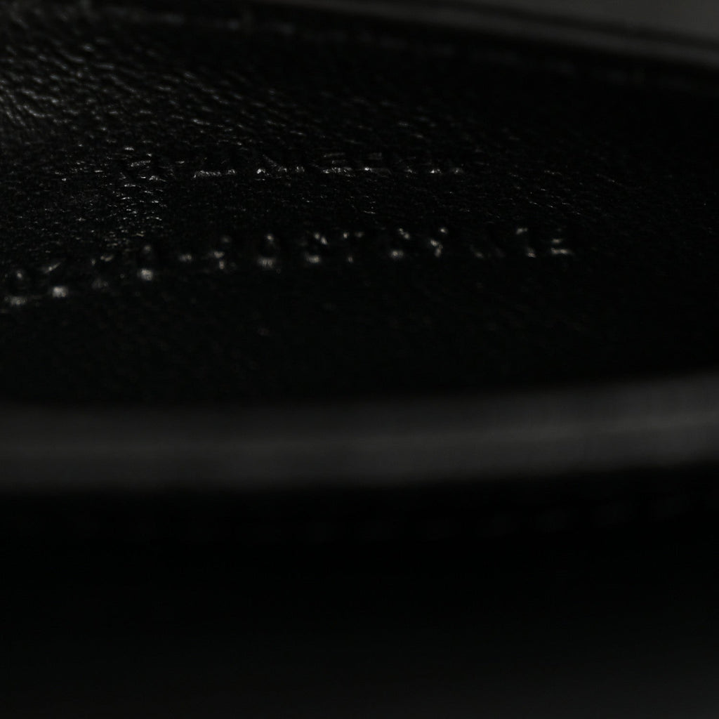 Smooth Calfskin Small Solferino Satchel Black