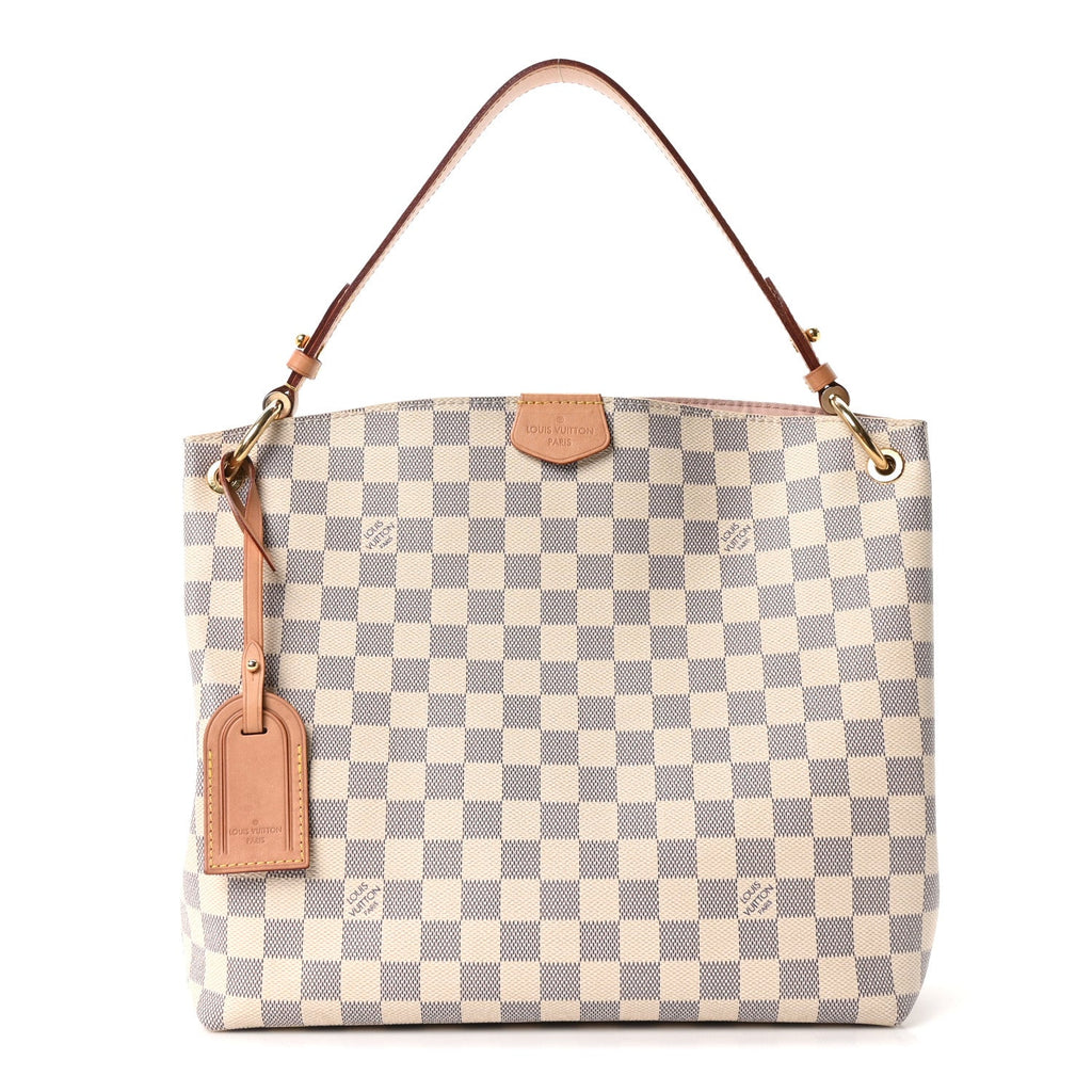 Damier Azur Graceful PM Rose Ballerine