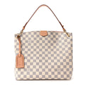 Damier Azur Graceful PM Rose Ballerine