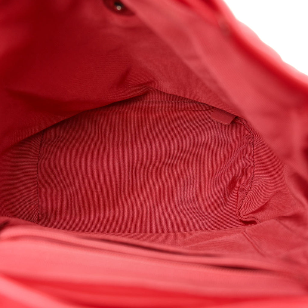 Lambskin Quilted Small Urban Spirit Backpack Red