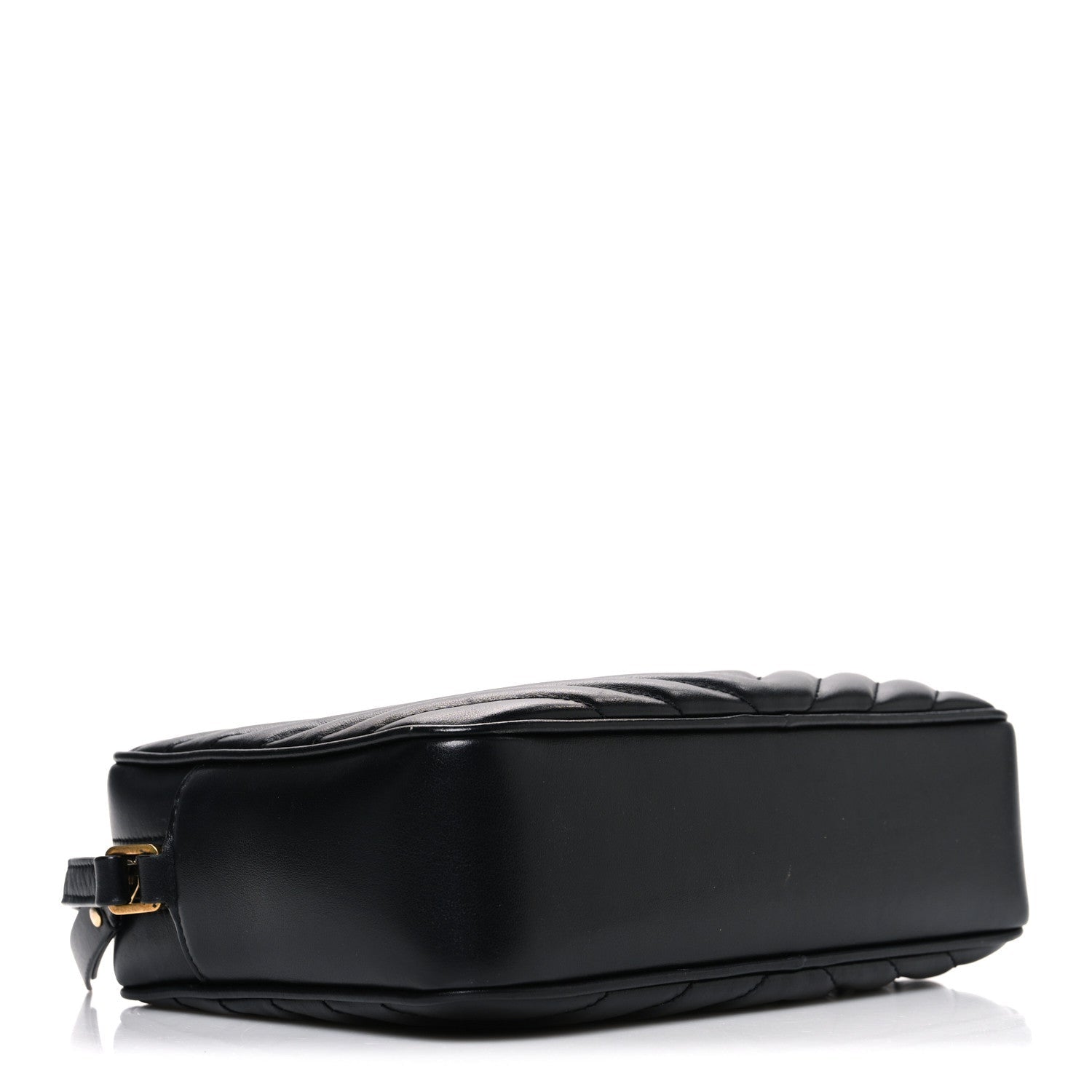 Calfskin Matelasse Monogram Lou Camera Bag Black