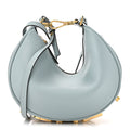 Vitello Grace Matte Mini Fendigraphy Hobo Bag Anice