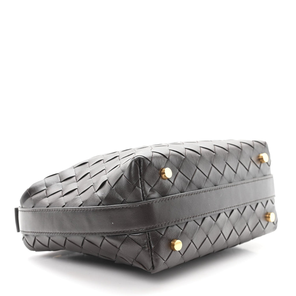 Calfskin Nappa Intrecciato Mini Wallace Fondant