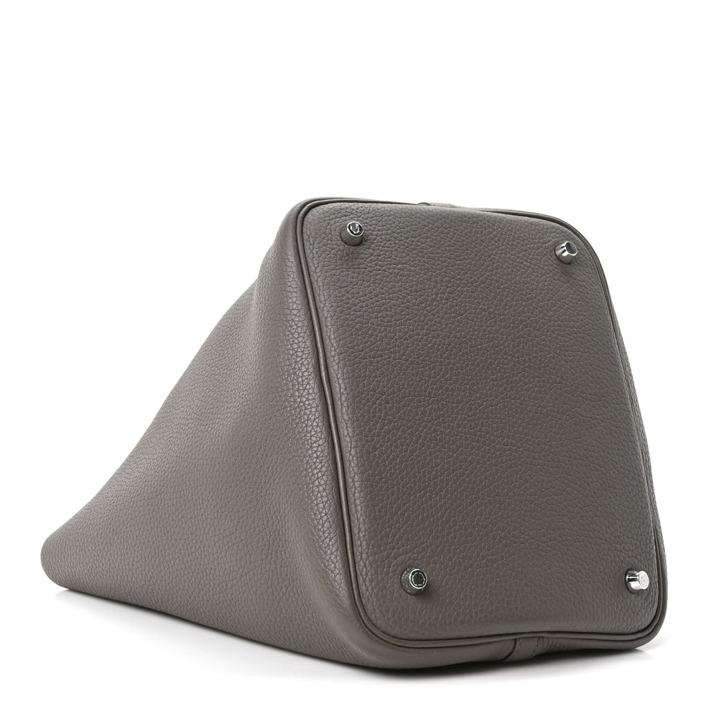 Taurillon Clemence Picotin Lock 22 MM Gris Asphalte