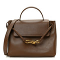Silky Calfskin Small Ciao Ciao Nocciola