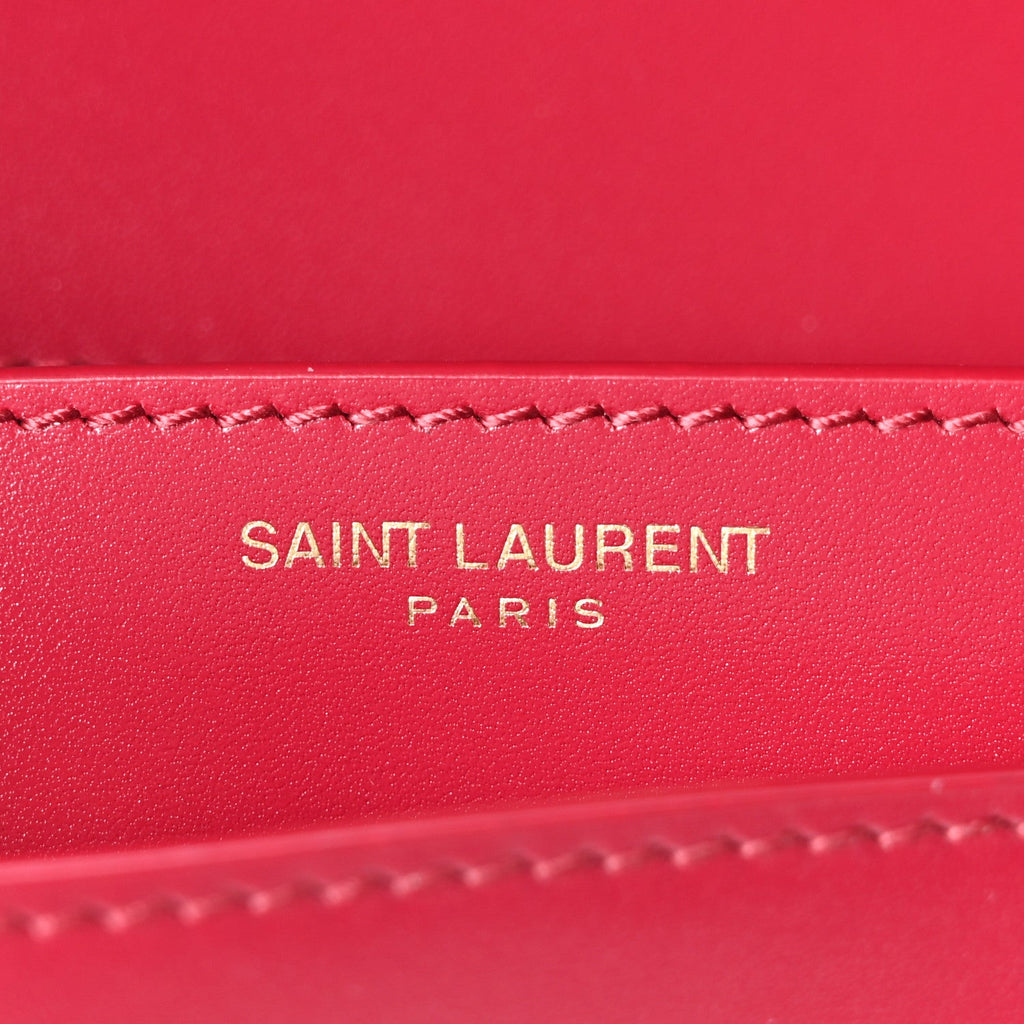 Box Calfskin Mini Voltaire Shoulder Bag Raspberry Pink
