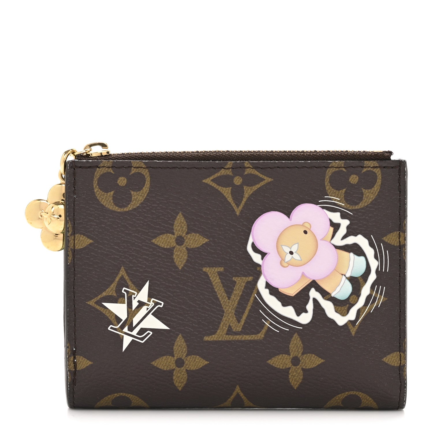 Monogram Snow Show Lisa Wallet Azur Frost