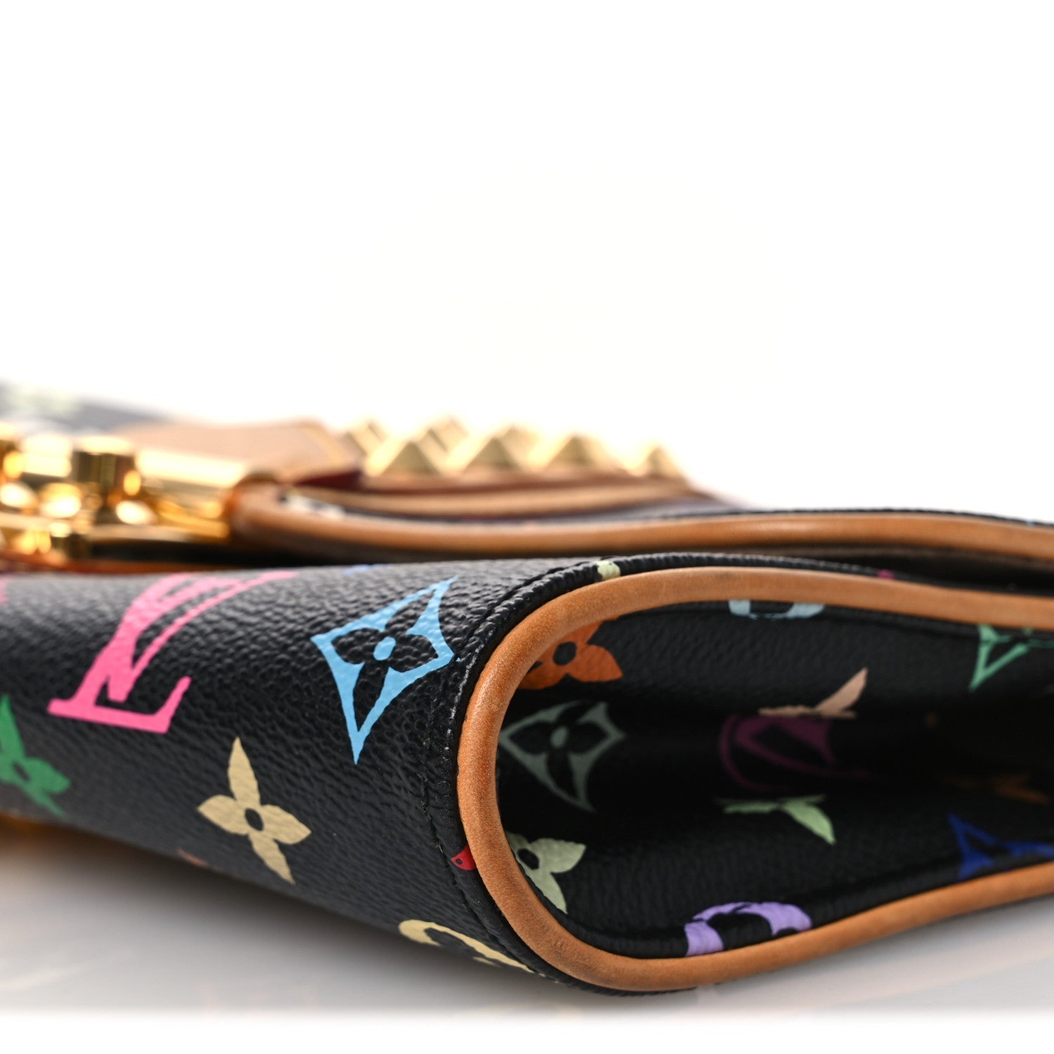 Monogram Multicolor Courtney Clutch Black
