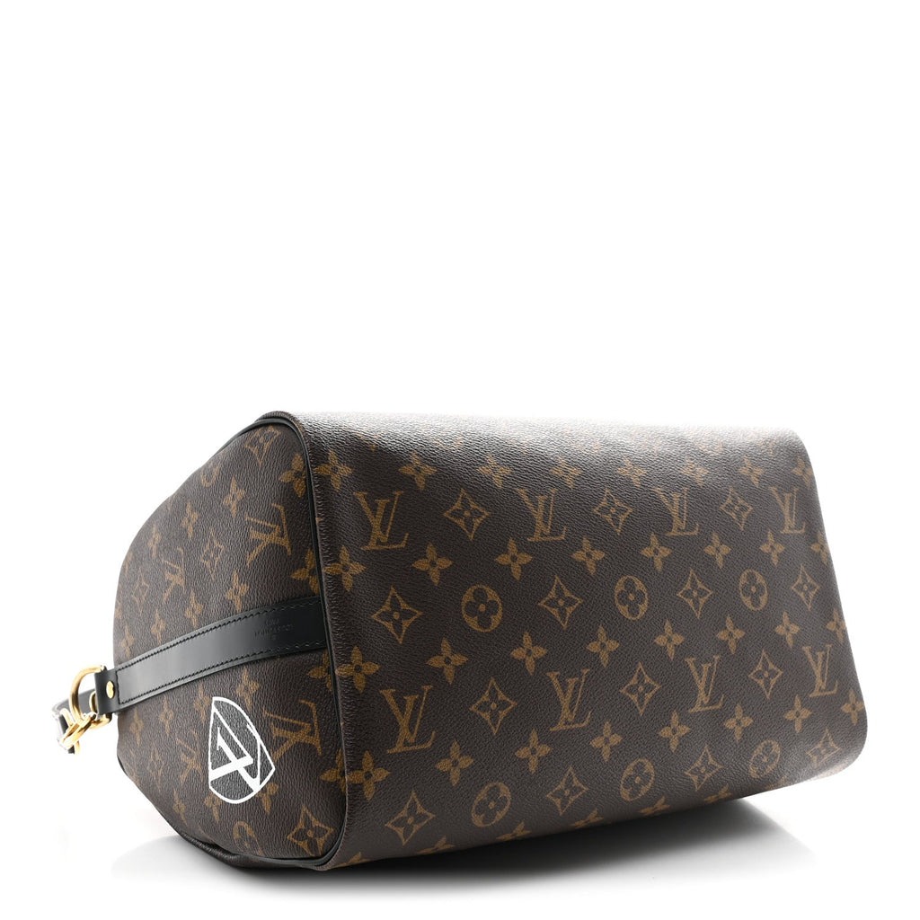 Monogram My World Tour Speedy Bandouliere 30 Black