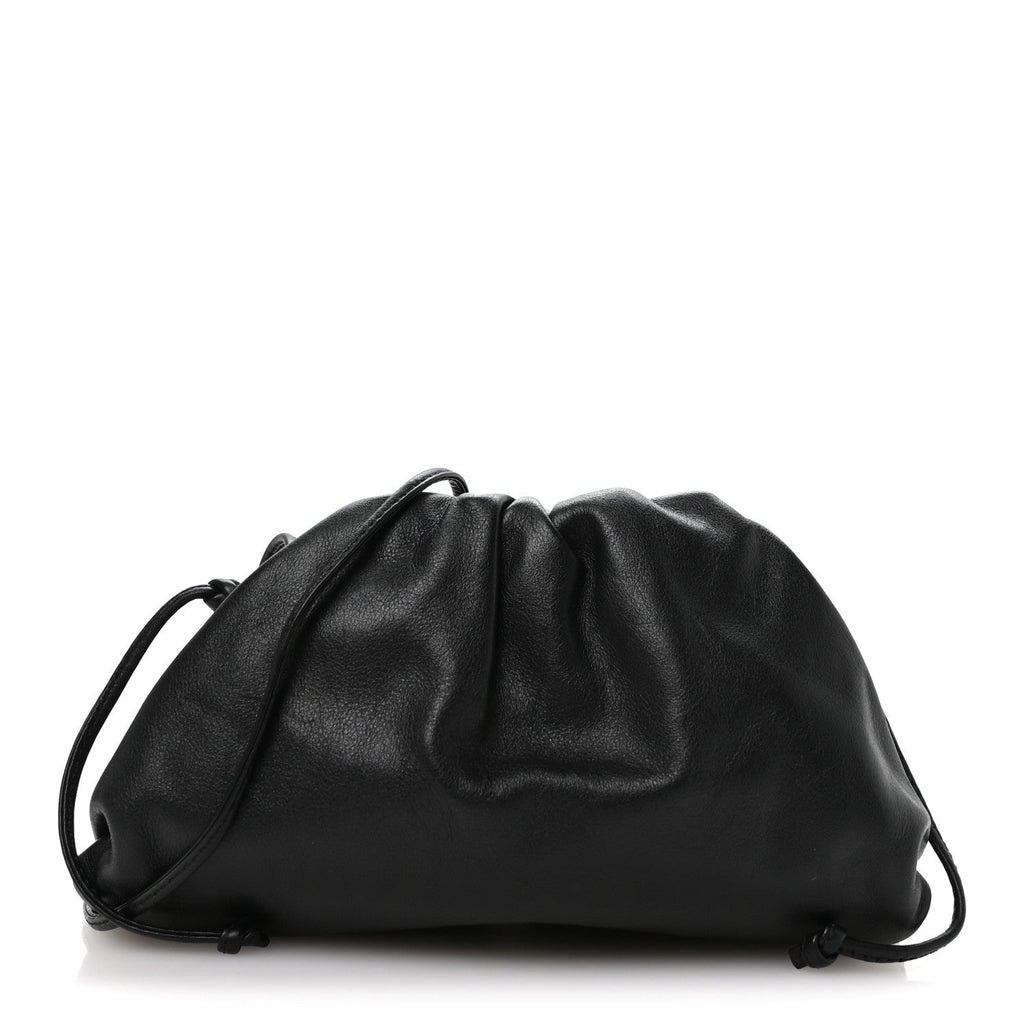 Butter Calfskin The Mini Pouch Black