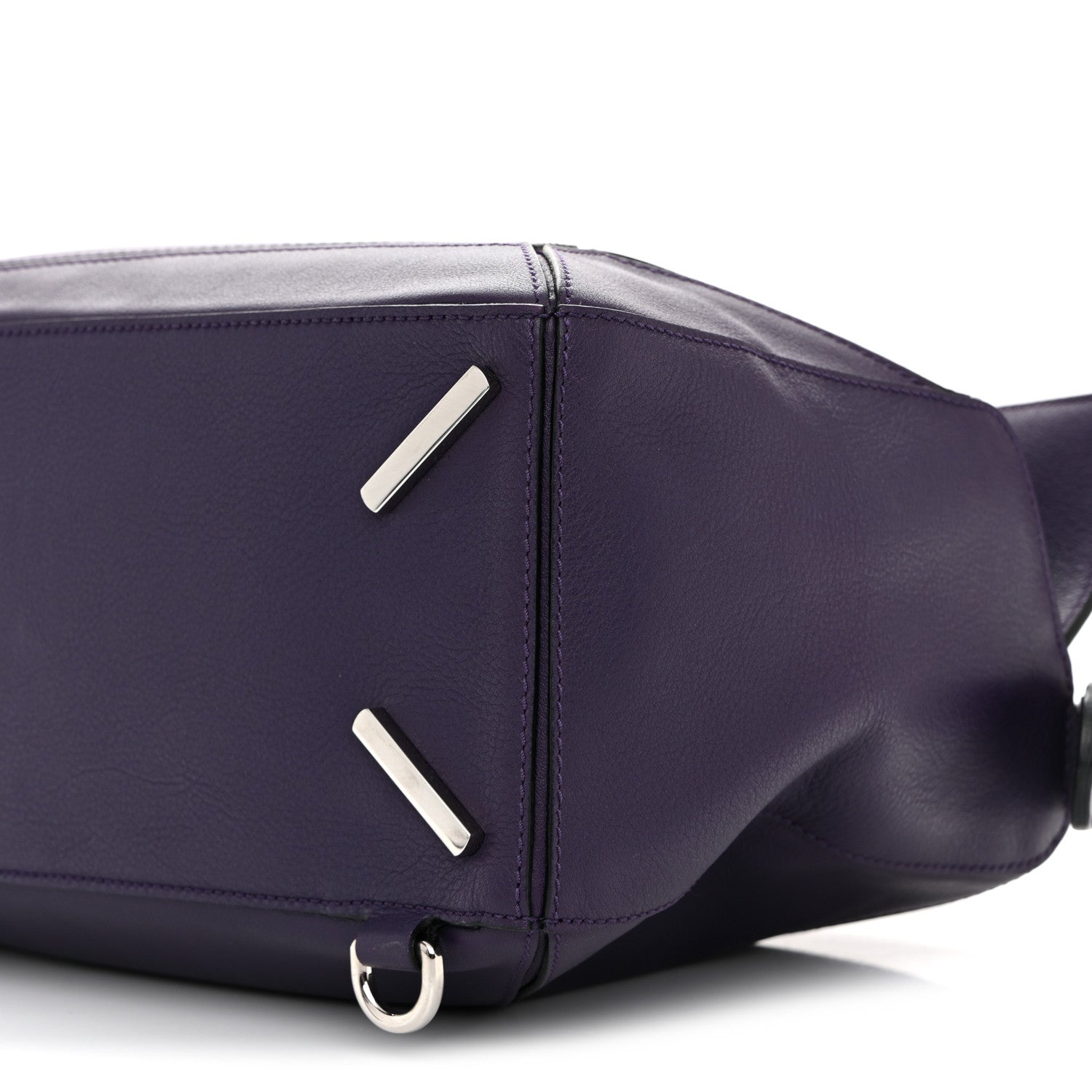 Calfskin Medium Puzzle Bag Purple
