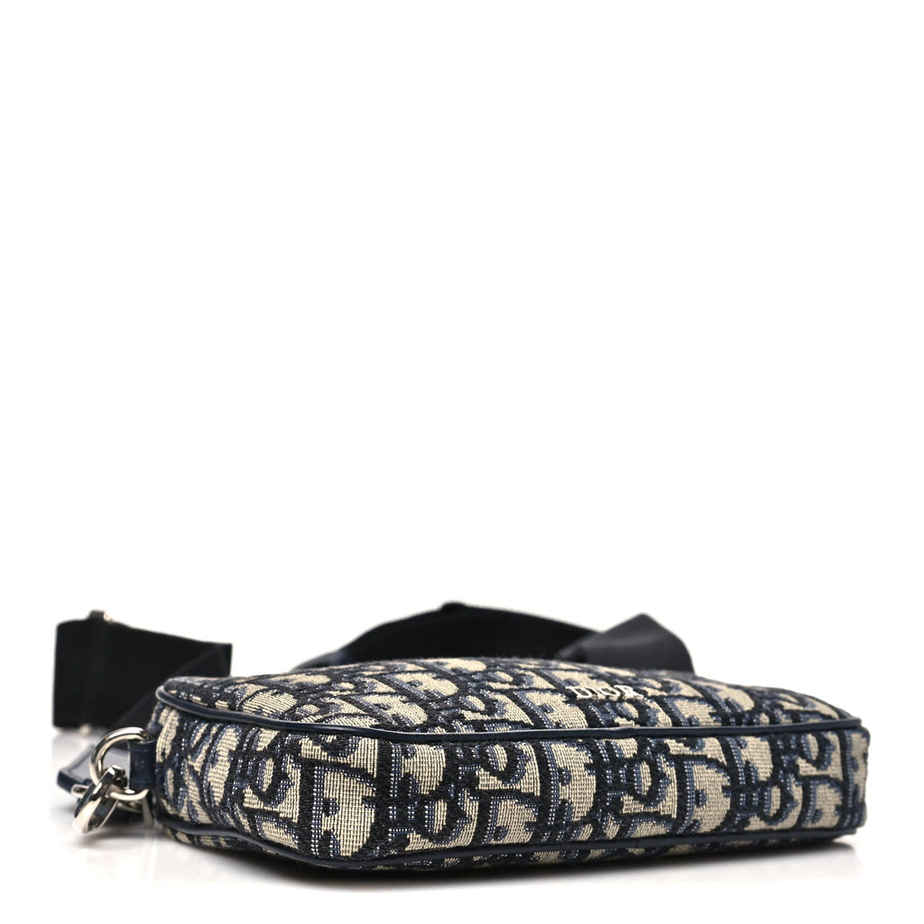 Oblique Calfskin Small Kids' Multifunctional Bag Beige Black