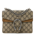 GG Supreme Monogram Mini Dionysus Shoulder Bag Taupe