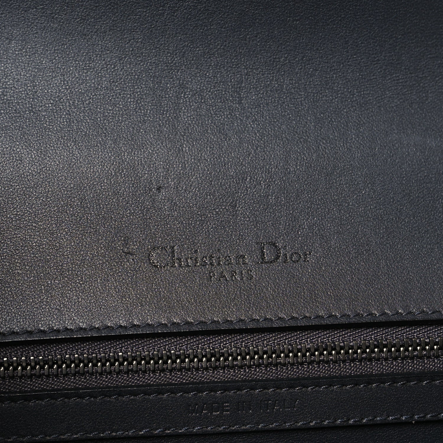 Metallic Patent Micro-Cannage Medium Diorama Flap Bag Onyx Black