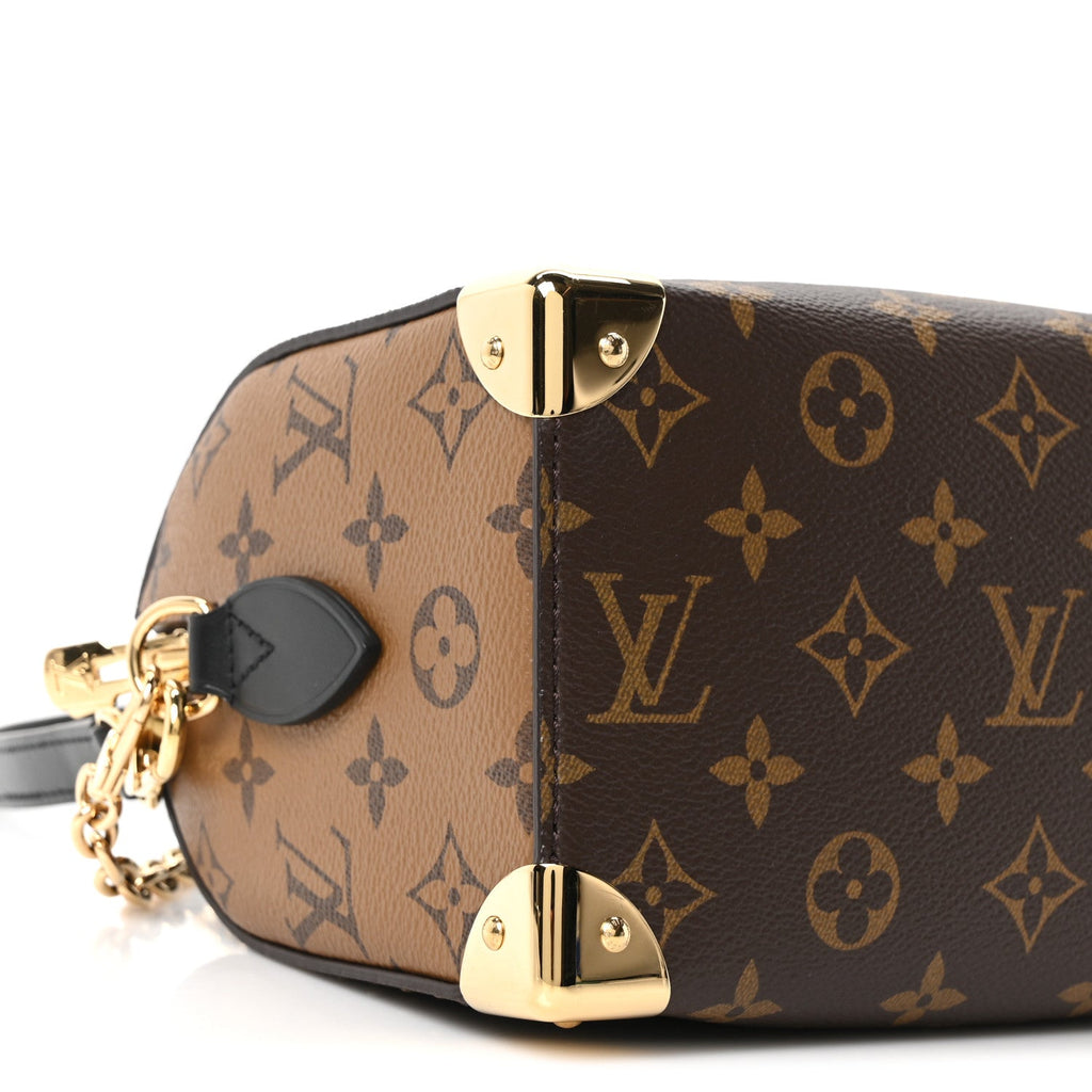 Reverse Monogram Speedy Trunk 20