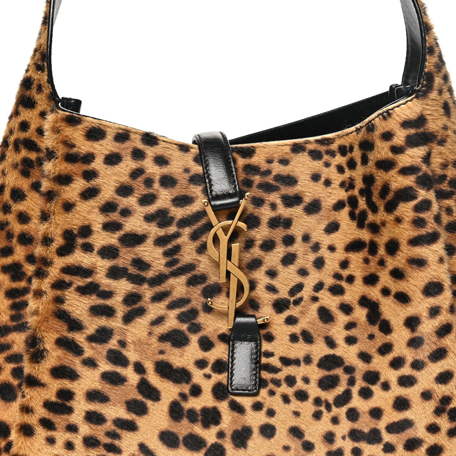 Pony Hair Leopard Print Small Le 5 A 7 Soft Hobo