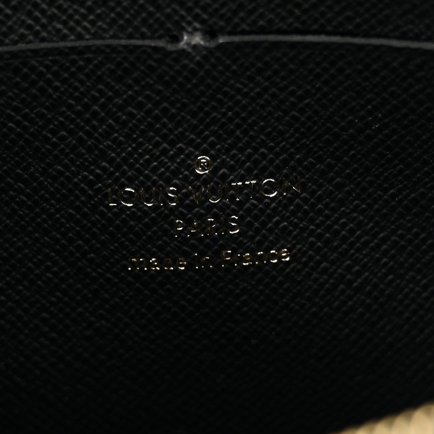 Epi Twist Belt Chain Wallet Black