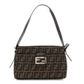 Zucca Baguette Shoulder Bag Tobacco