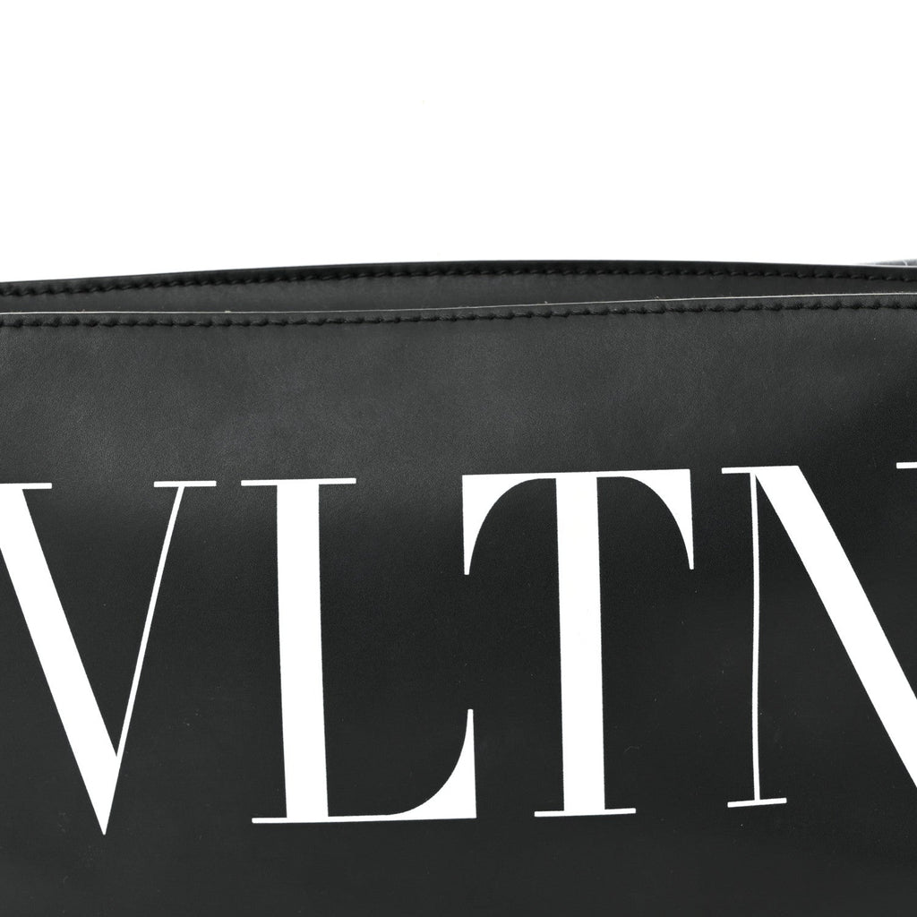 Calfskin VLTN Belt Bag Black White